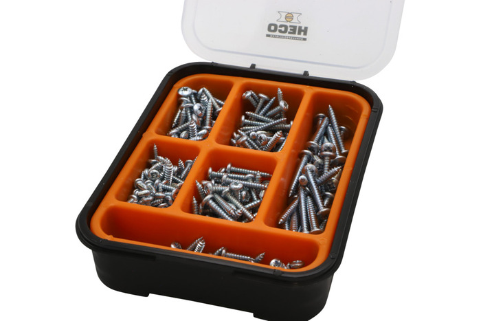 Skruesett forsinket 210 stk. Heco